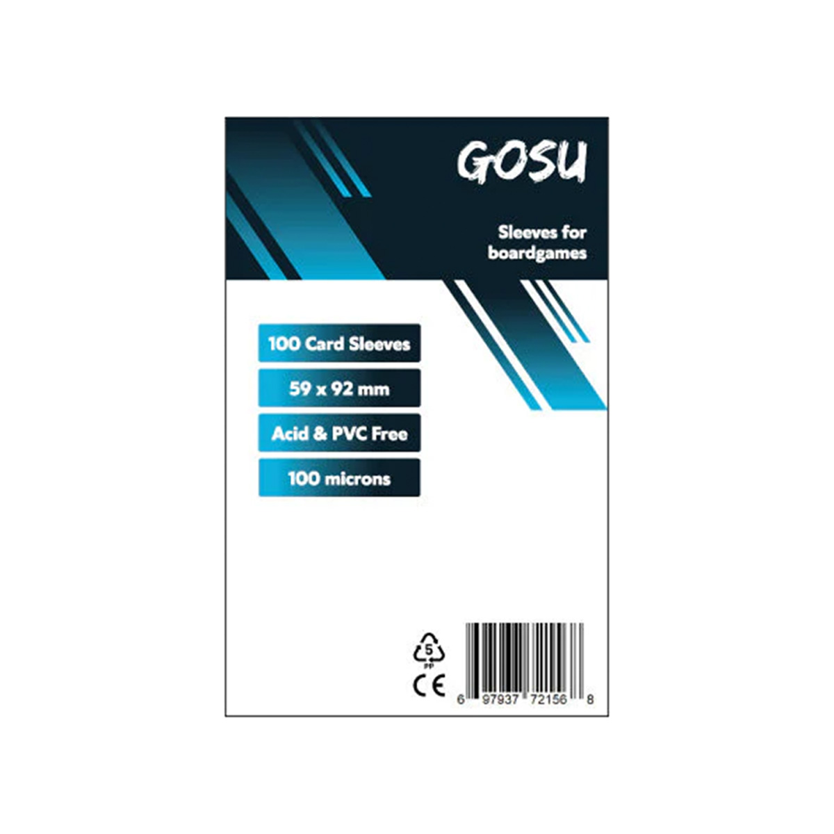 FUNDAS GOSU PREMIUM 59 X 92MM