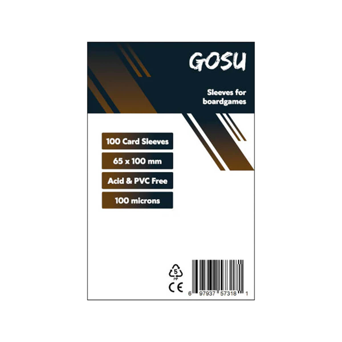 FUNDAS GOSU PREMIUM 65 X 100MM