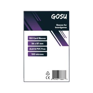 FUNDAS GOSU PREMIUM 56 X 87MM