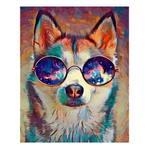 Diamond Painting - Husky Dusky 40 x 50 cm