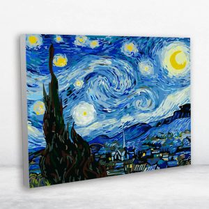 Oil Painting - La Noche Estrellada 35 x 45 cm