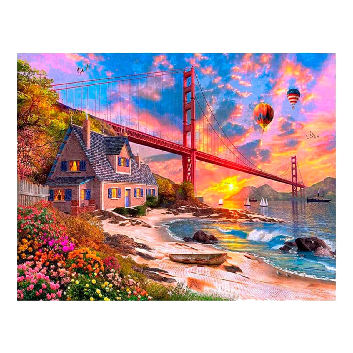 Diamond Painting - San Francisco 40 x 50 cm