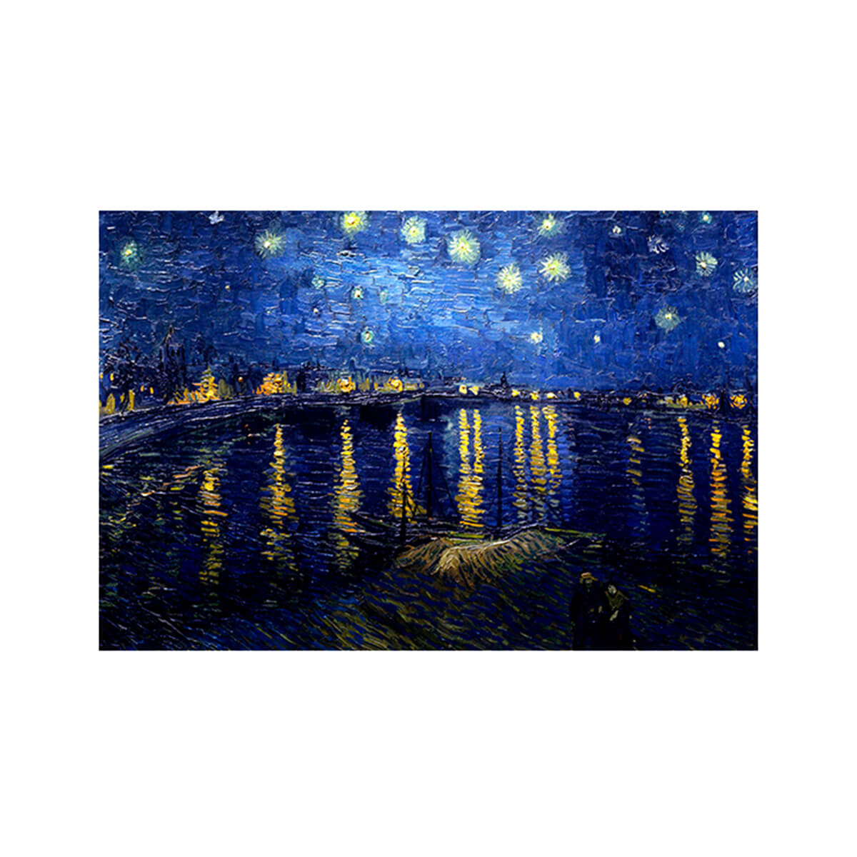 Diamond Painting - Starry Night over the Rhone 20 x 30 cm