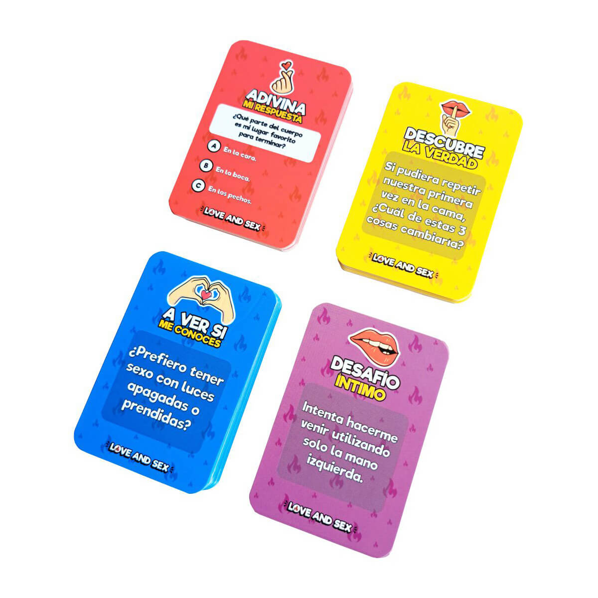 Cartas Love and Sex Hot - Imagen 2